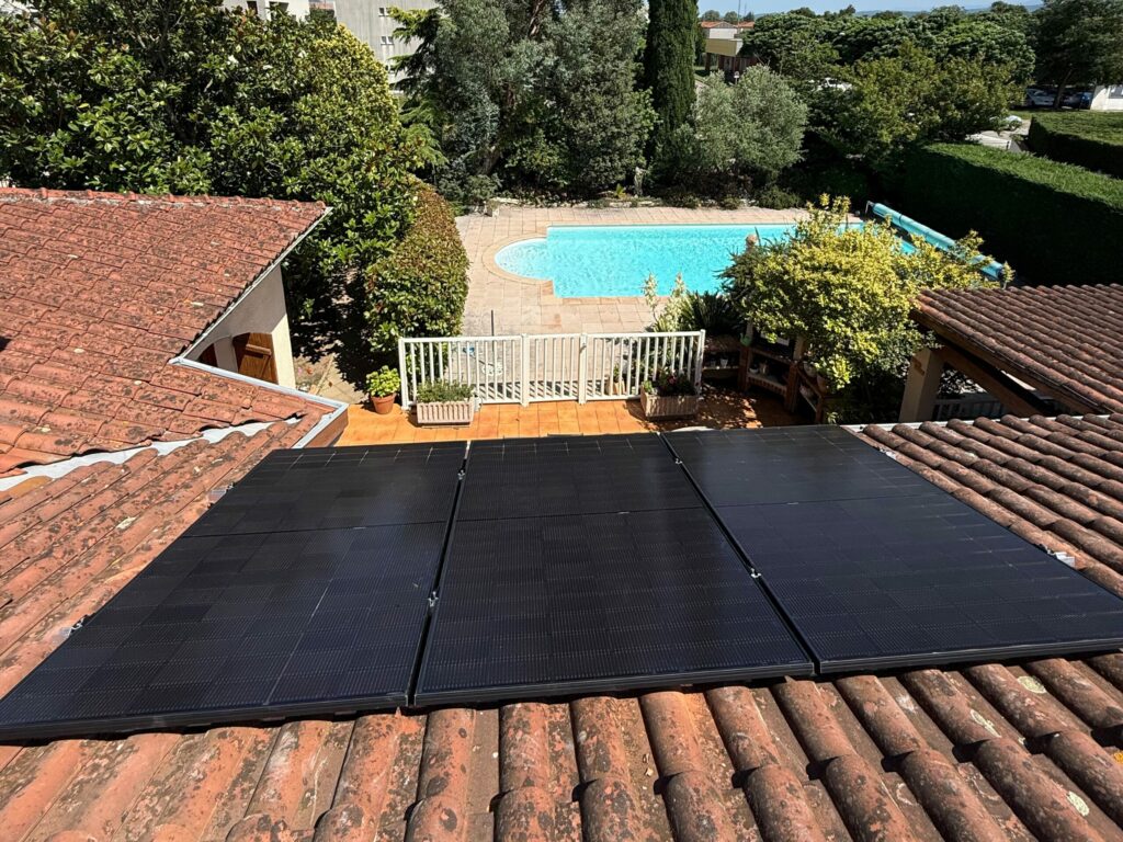 Une installation solaire à Pamiers (09100)