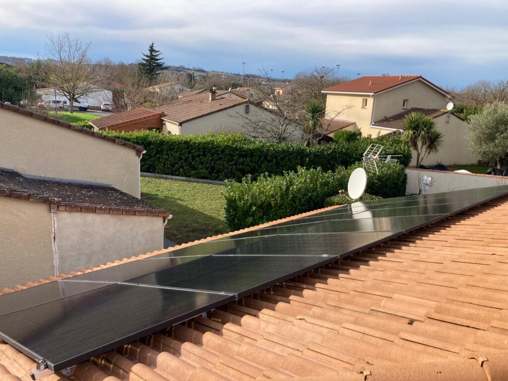 Panneaux solaires à Castanet-Tolosan