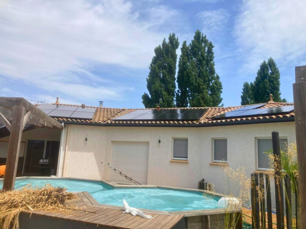 Installation de panneaux photovoltaïques à Cazères